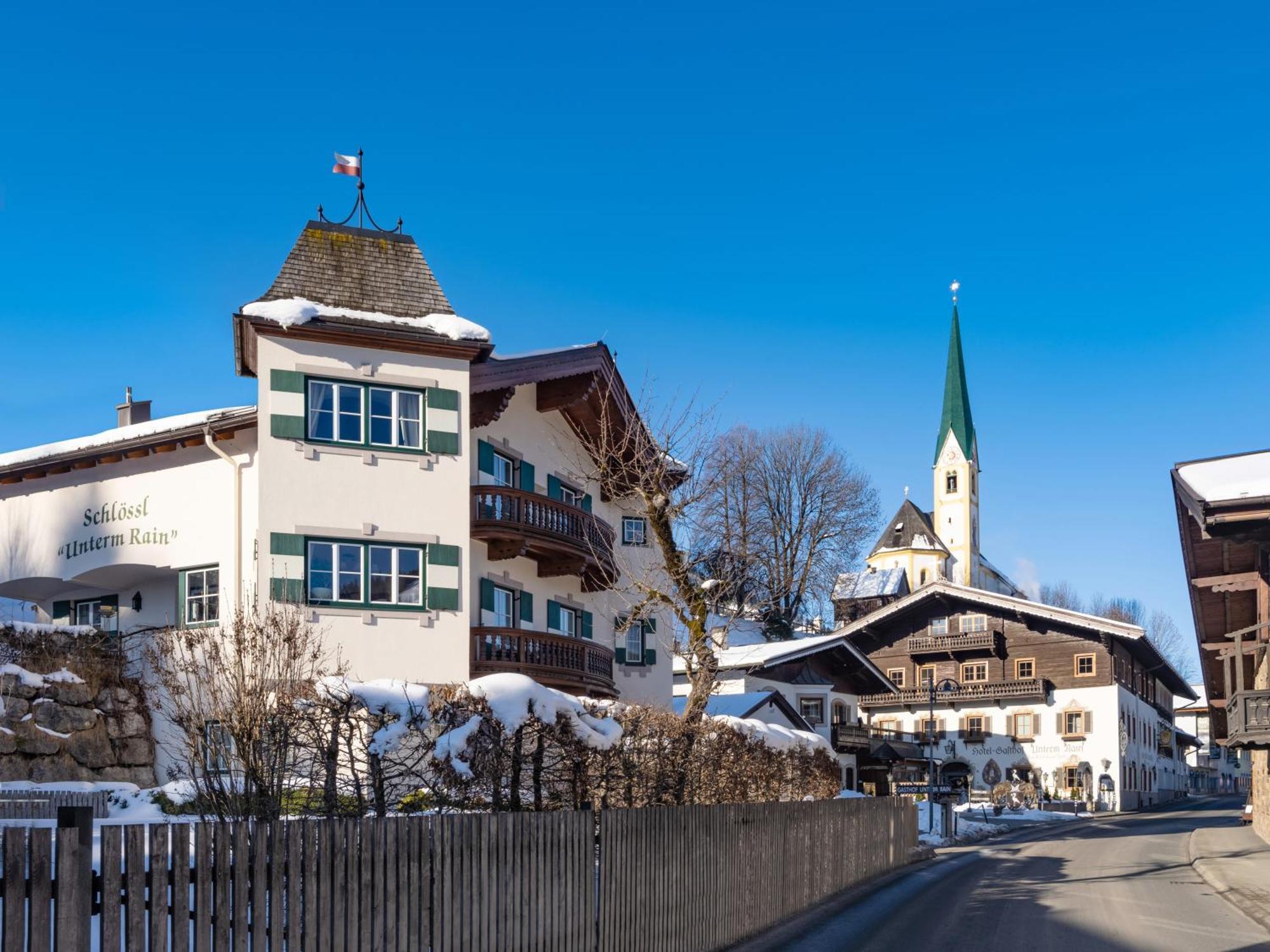 Alpen Glueck Schloessl Unterm Rain Apartment Kirchberg in Tirol Bagian luar foto