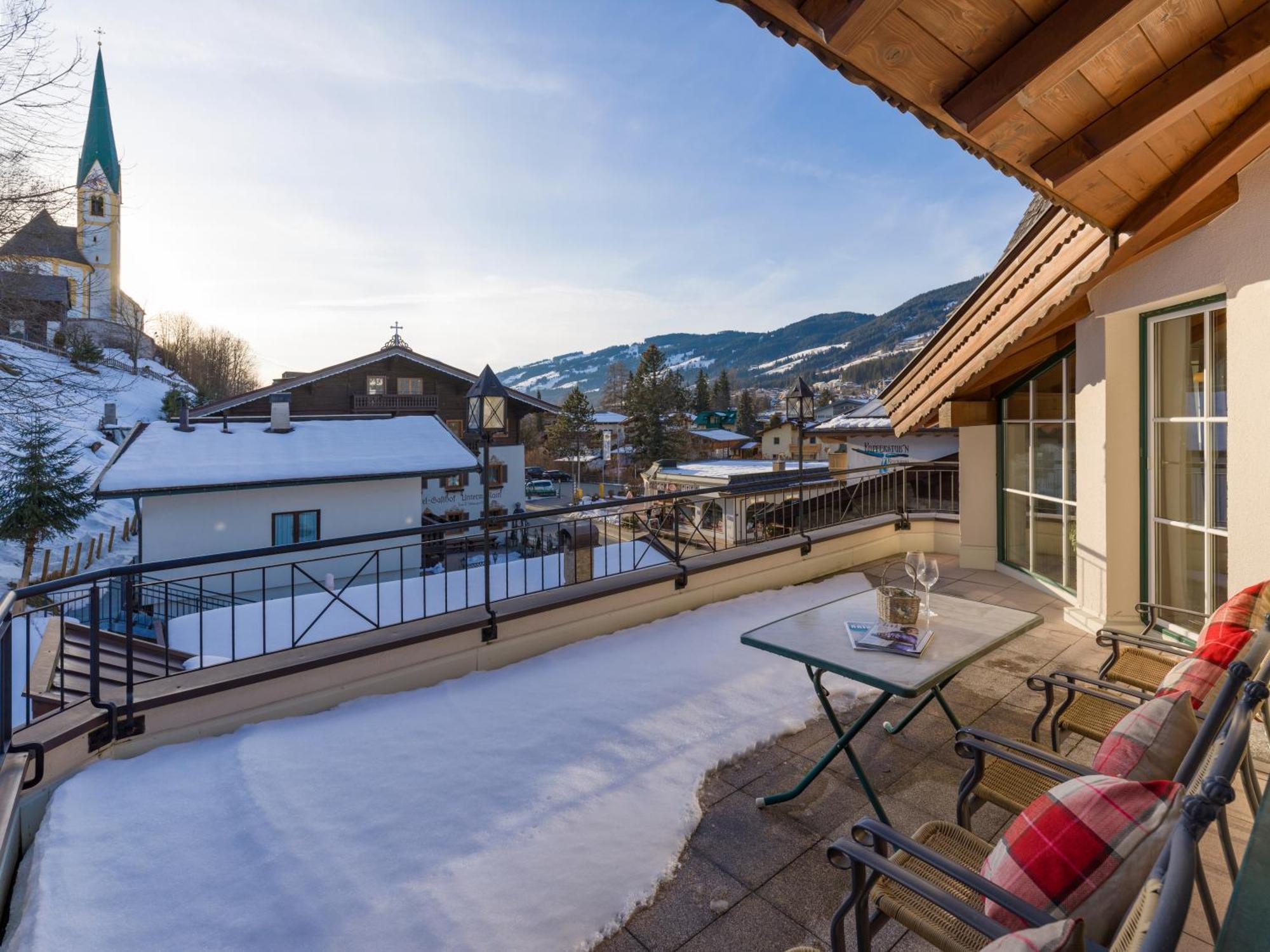 Alpen Glueck Schloessl Unterm Rain Apartment Kirchberg in Tirol Bagian luar foto