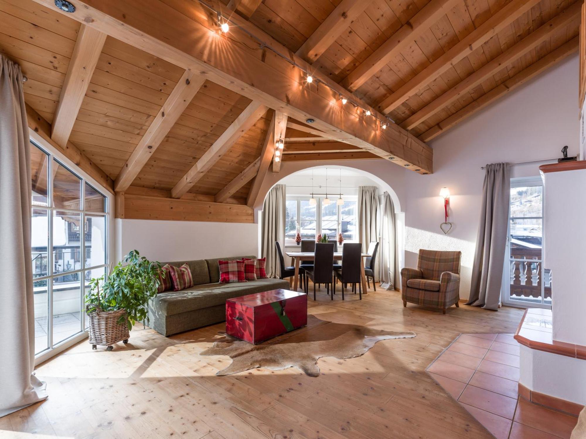 Alpen Glueck Schloessl Unterm Rain Apartment Kirchberg in Tirol Bagian luar foto